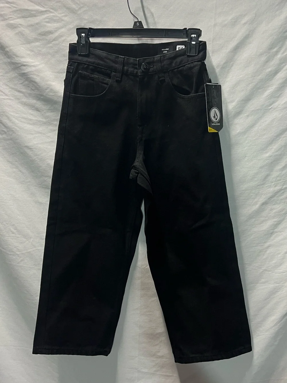 Volcom‎ Boys 8 Black Straight Jeans